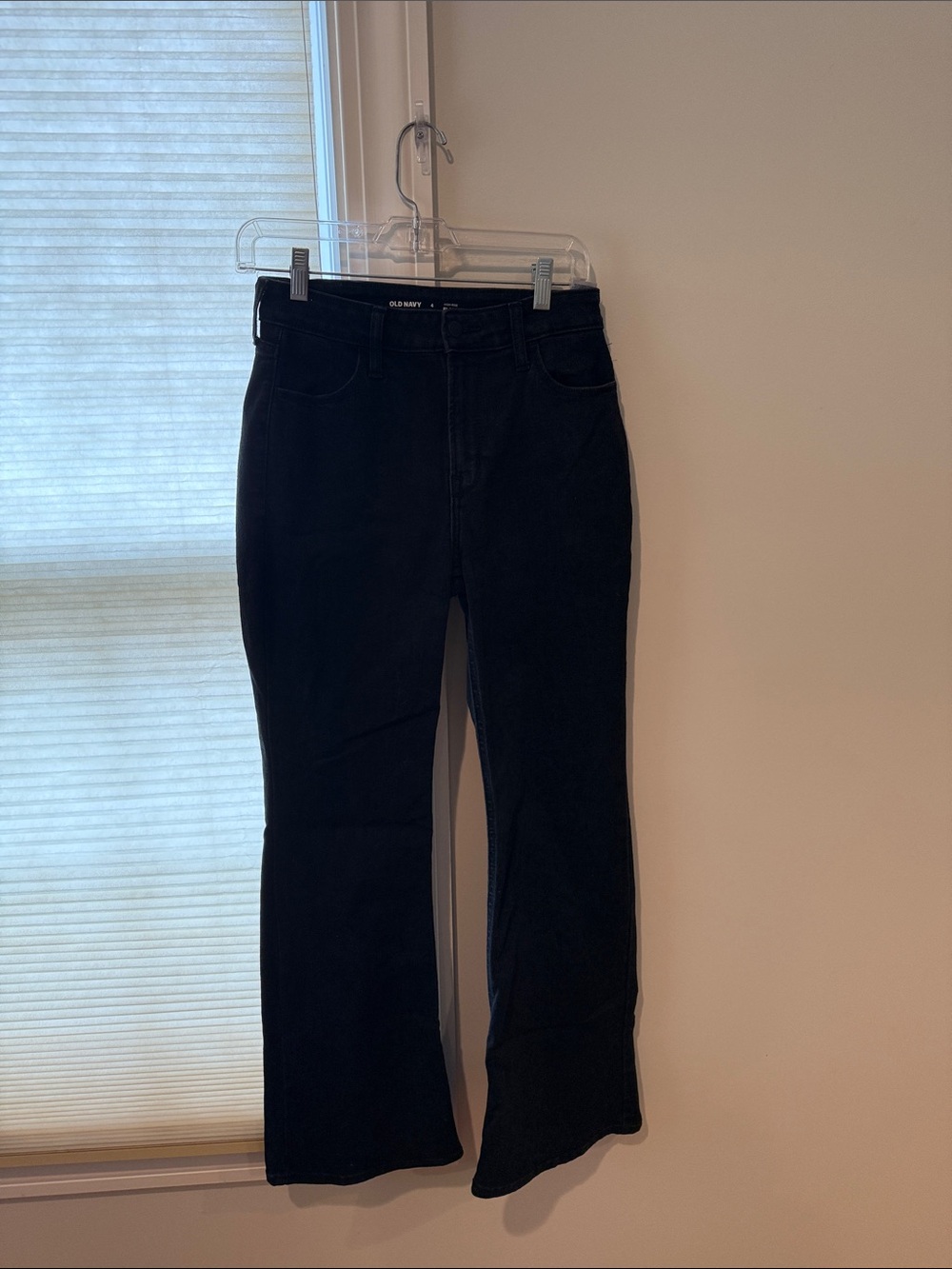 Old Navy Black Flare Jeans - Women's Wide Leg